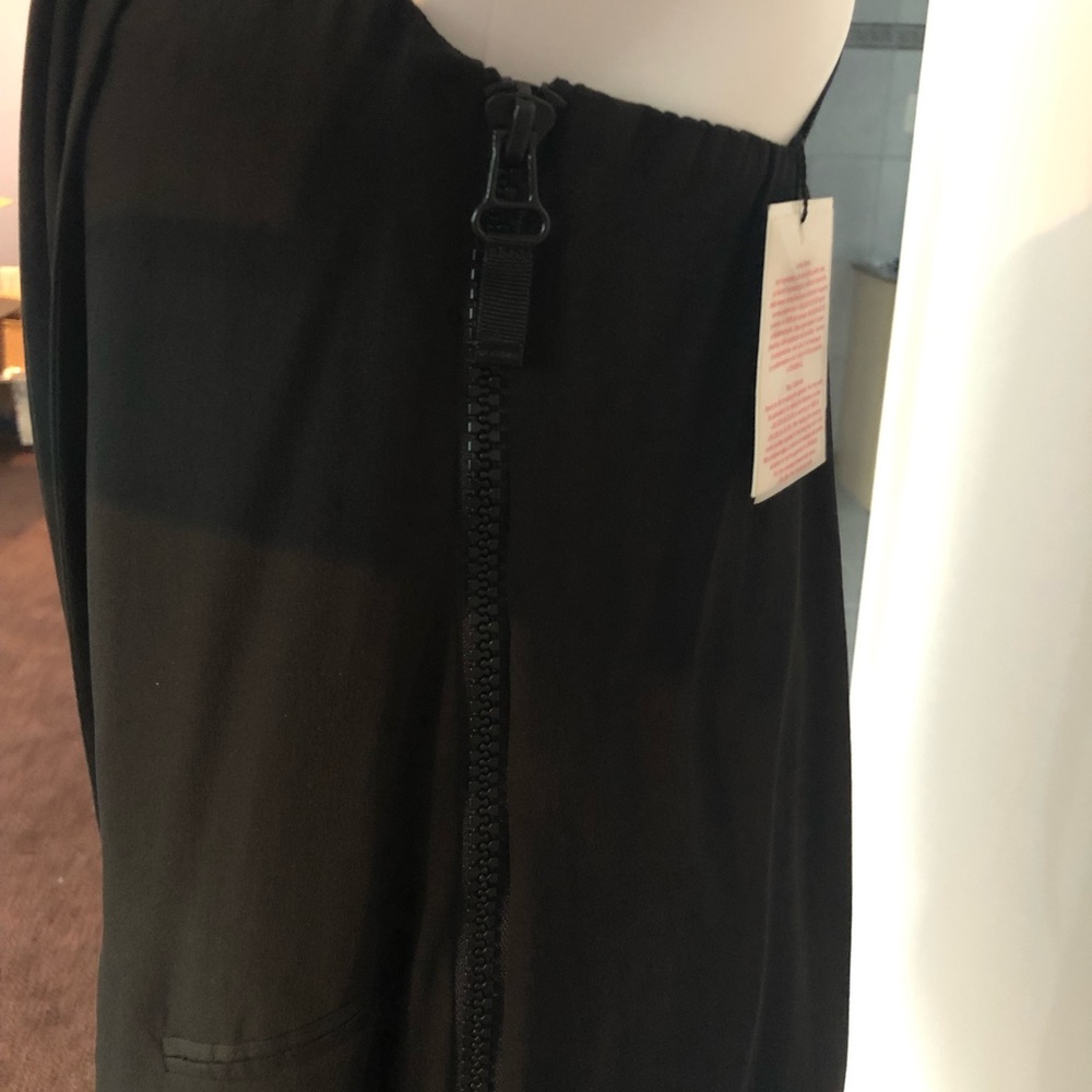 ⭕️ PRICE FIRM GF Ferre (Designer behind Dior) Silk Dress with Crisscrossed Back - Picture 4 of 5